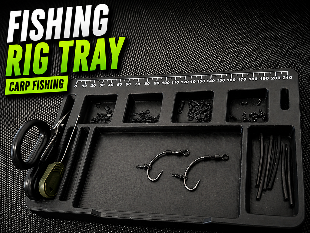 Fishing Rig Tray – Carp Fishing Organizer