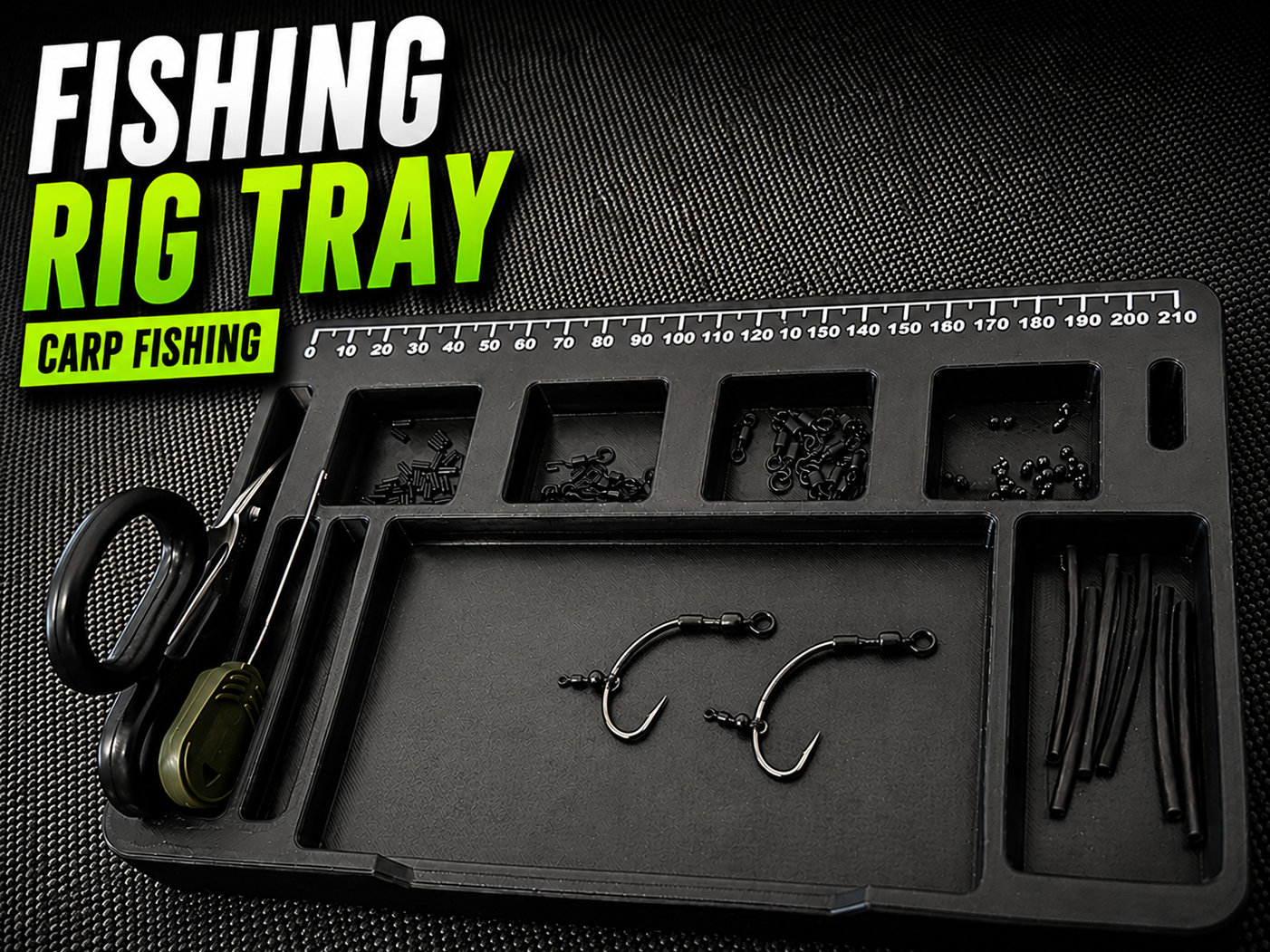 Fishing Rig Tray – Carp Fishing Organizer
