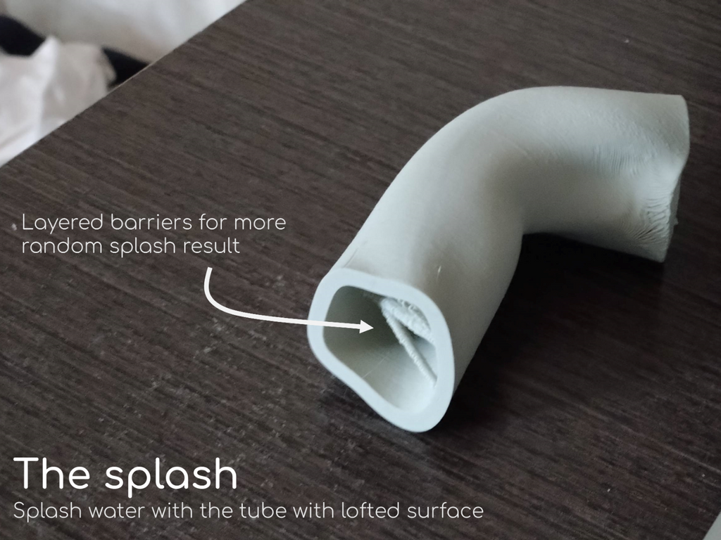 The splash
