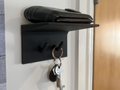 Key and wallet wall mounted holder