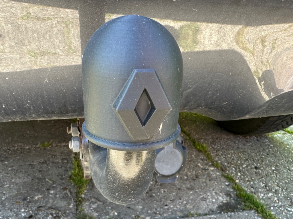 Hitch ball cover Renault double logo.