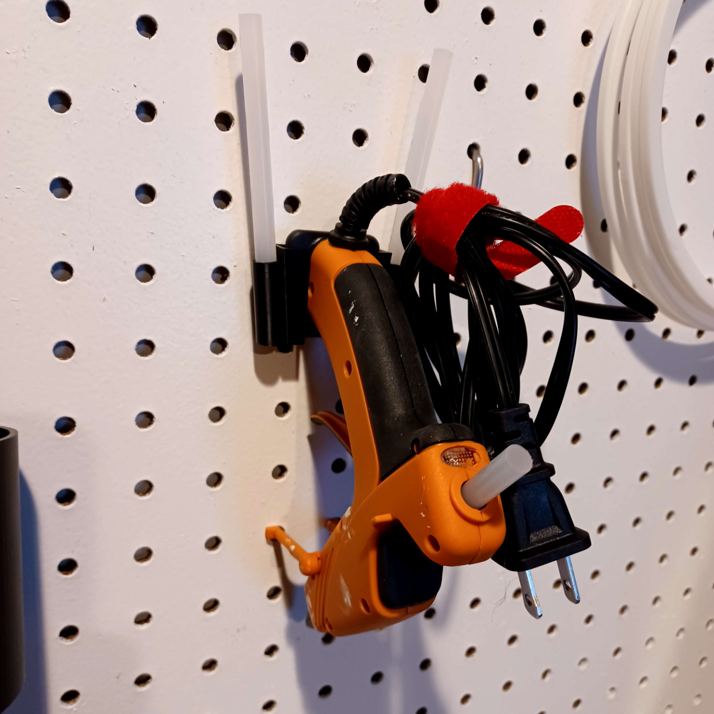 Gorilla Glue Gun Pegboard Mount
