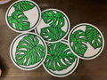 Monstera Coasters