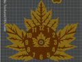 Ahorn Uhr