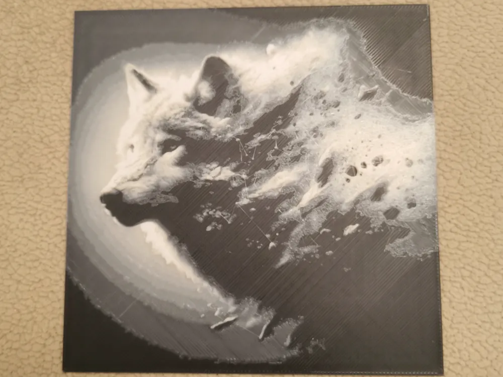 Wolf hueforge