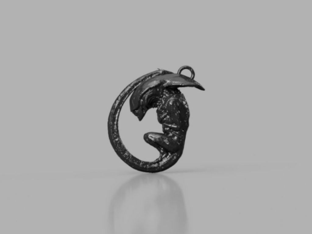 Alien Keychain