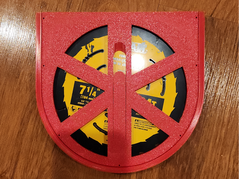 Enclosed Saw Blade Holder - Multiple Sizes