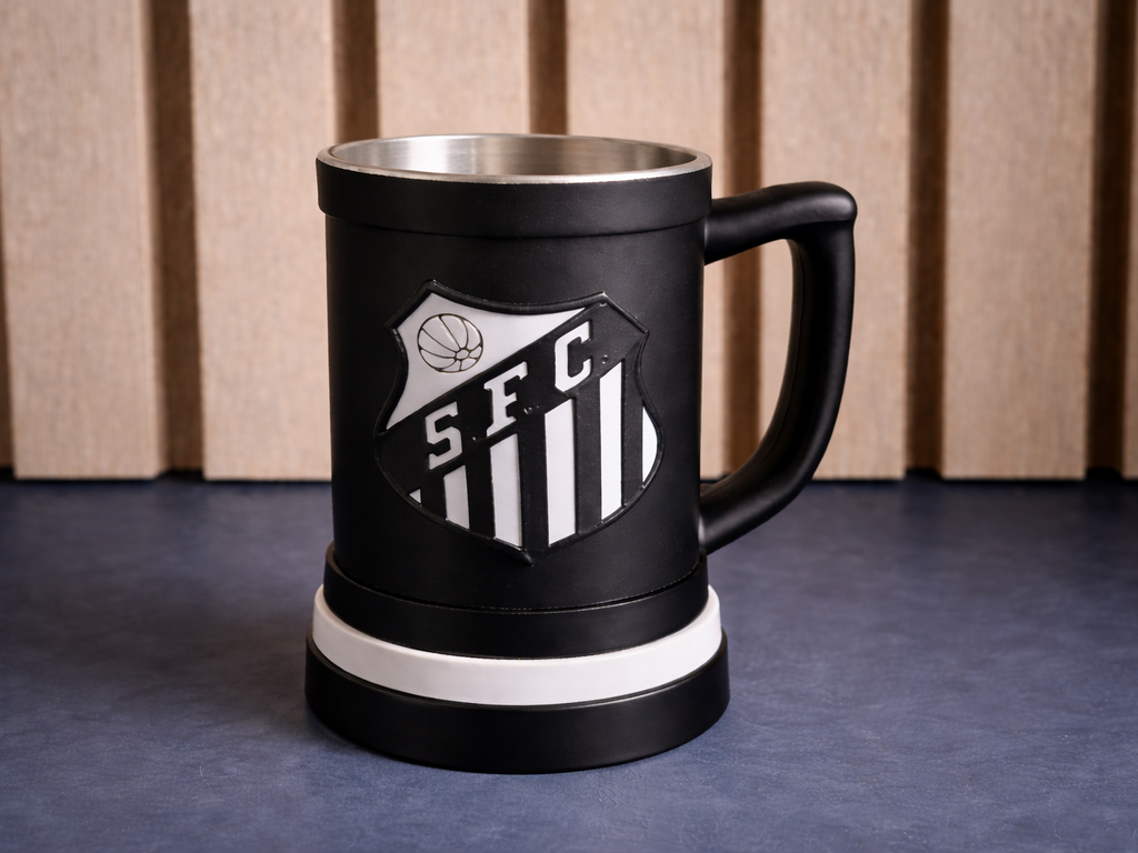 TAZA CHOPP CERVECERO 500 ML SANTOS FC