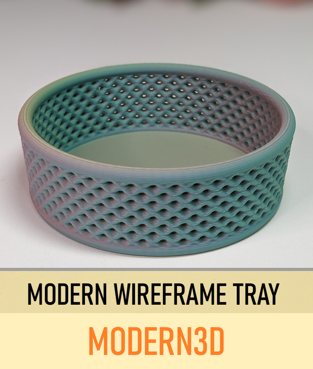 Modern Wireframe Tray