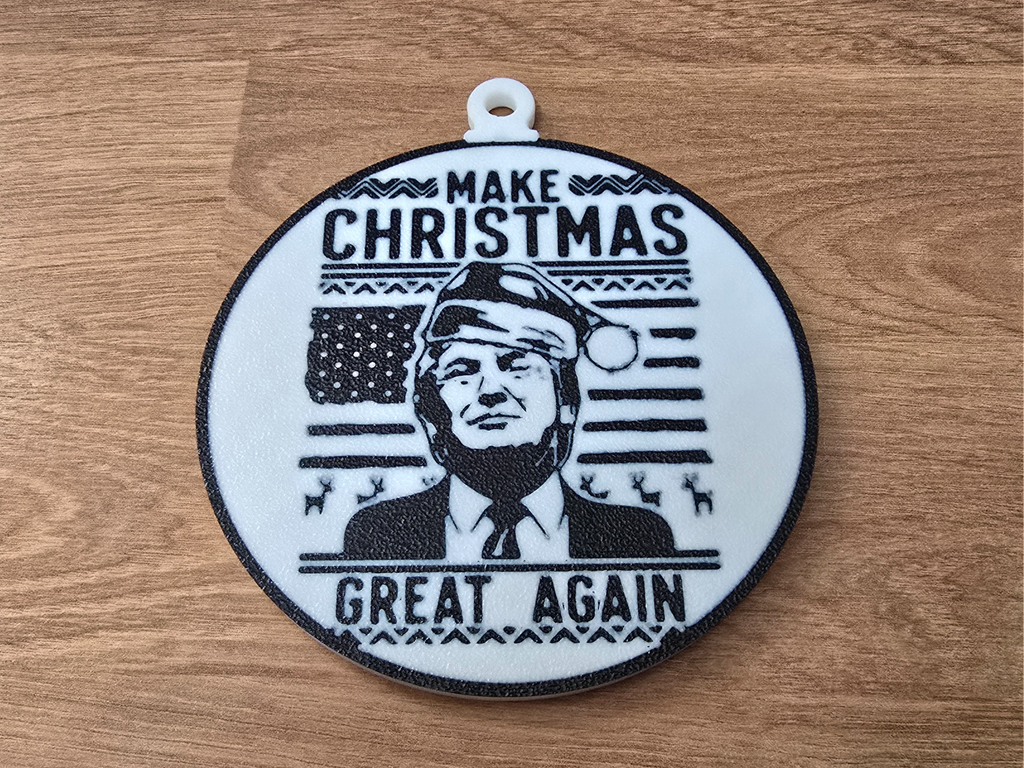 [MCGA] Trump Christmas Bauble / Decoration
