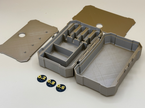 "Print-in-Place" Tool-Accessory Box for A1/2 Serie