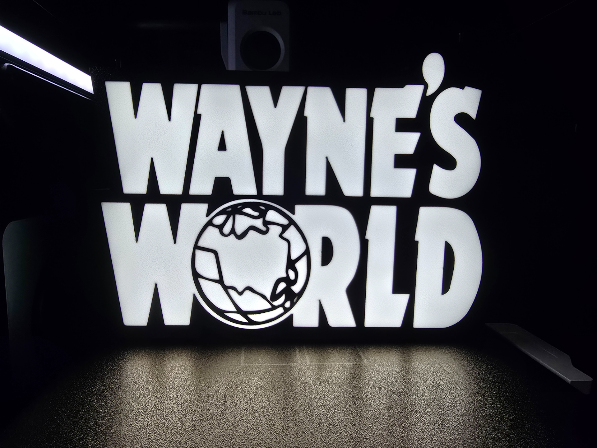 Wayne's World Light Box