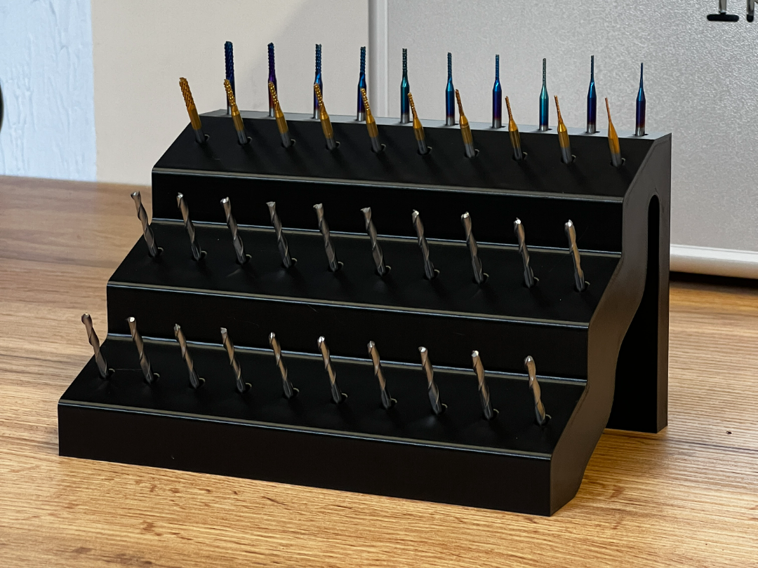 3.175mm End Mill Organizer CNC Router Bit Holder