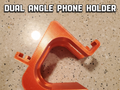 Dual angle phone stand