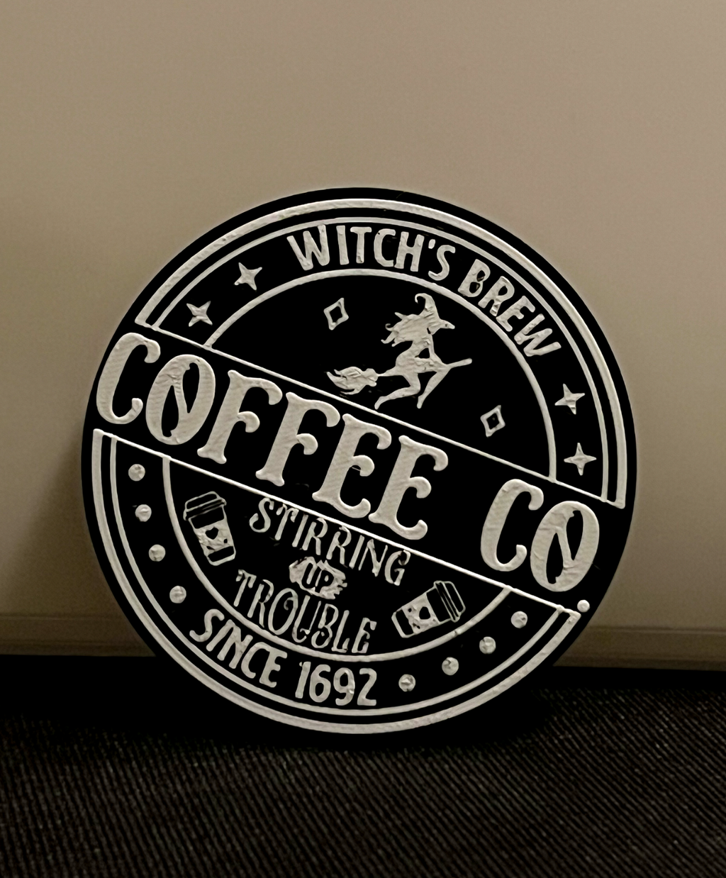 Witch's Brew Coffee Co Sign