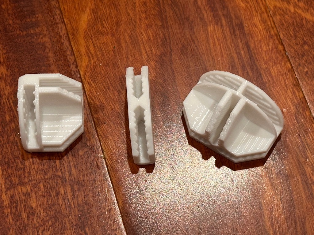 Simplified Wire Cube Rack Storage Connectors