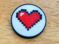 Simple Heart Coins For Your Board Game!