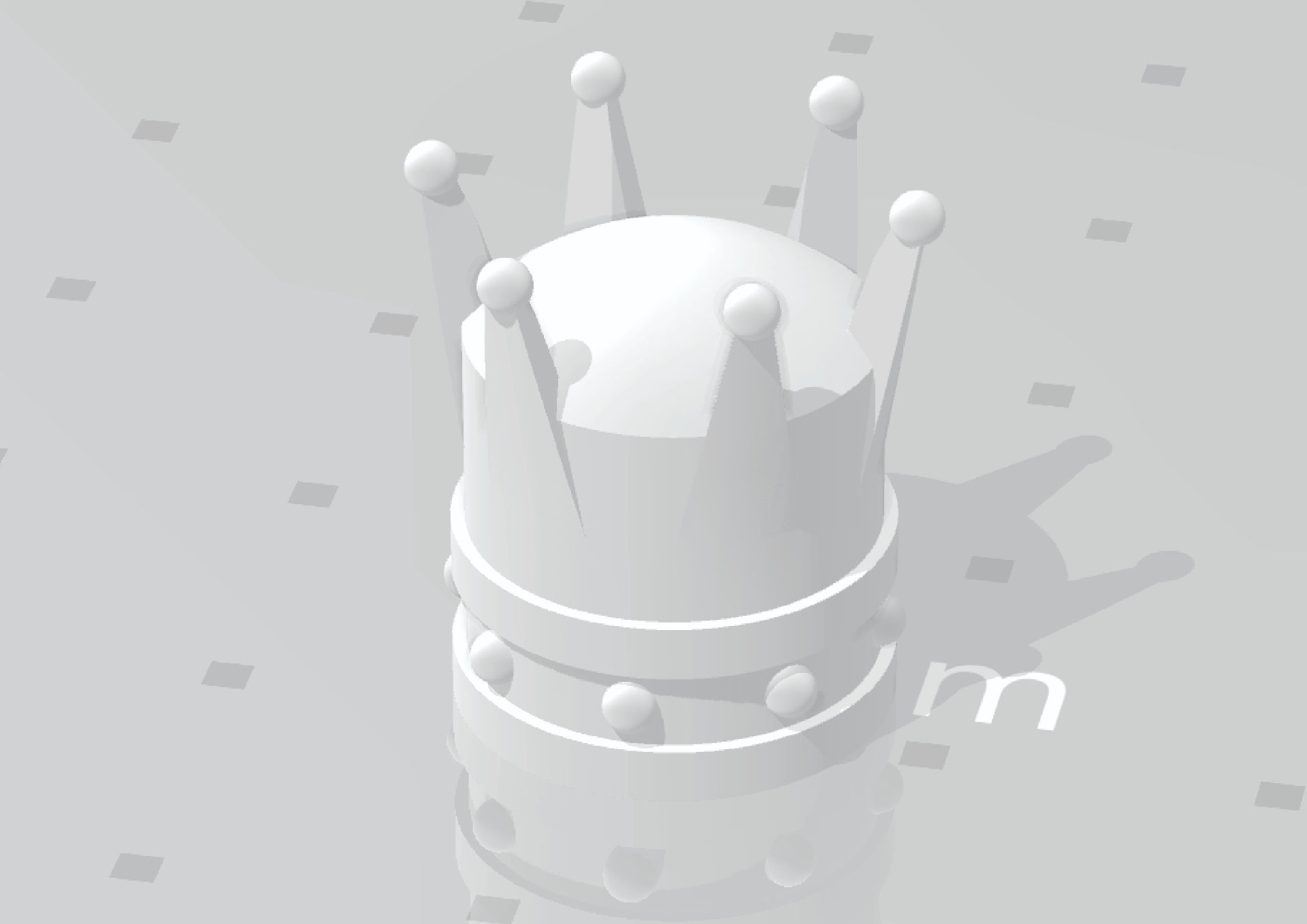 wheel valve crown