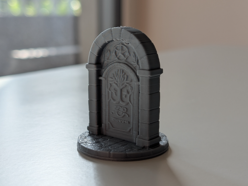 Enchanted Rune Portal – 3D Tabletop Magic Door