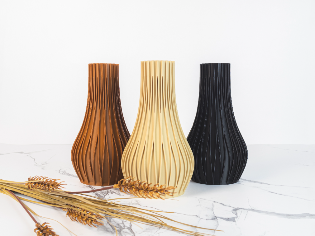 Dried Flower Vase | Round Flower Holder Home Décor