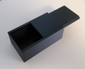 Box with sliding lid