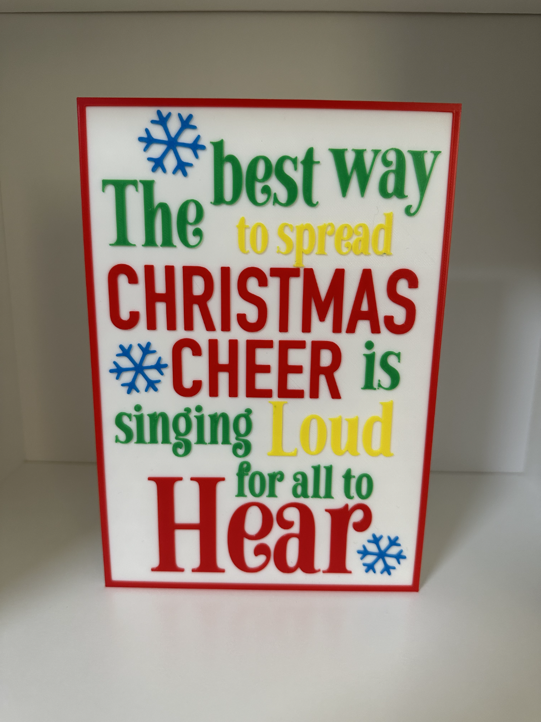 Christmas Cheer Decoration