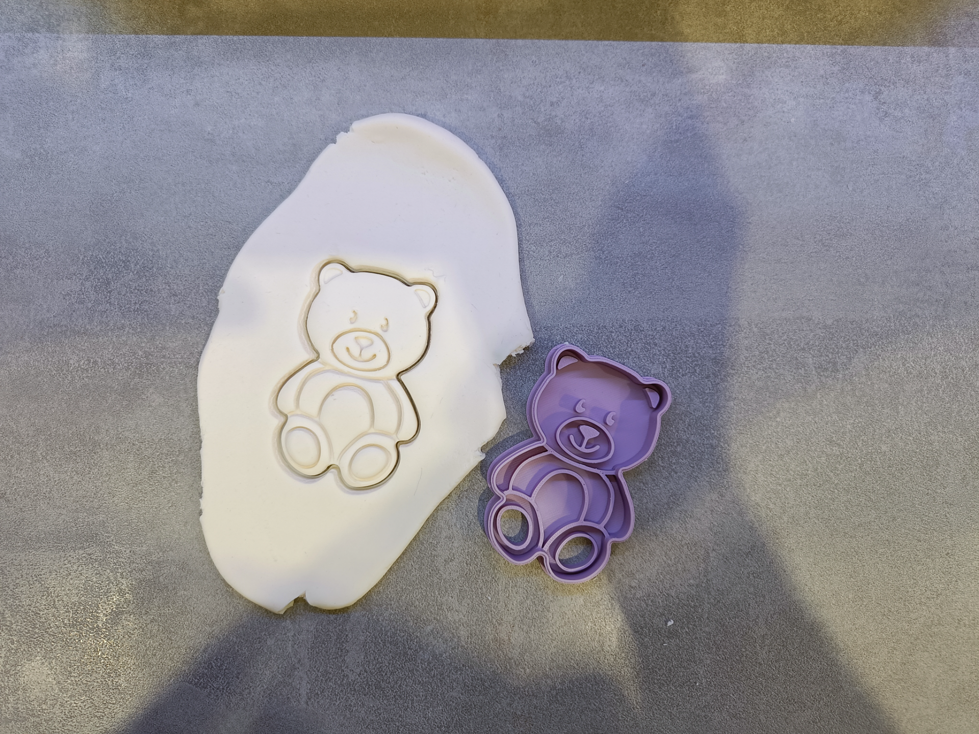 Cute Teddy Bear Cookie cutter