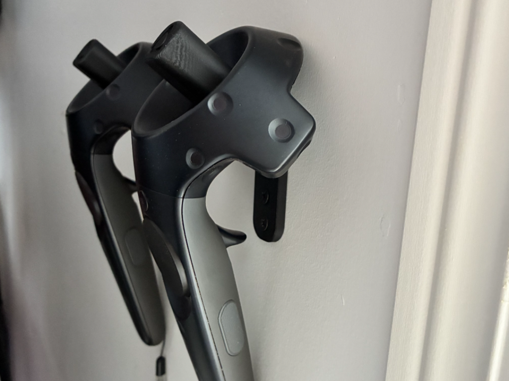 HTC Vive Wand/Headset Holders + Lens Protector