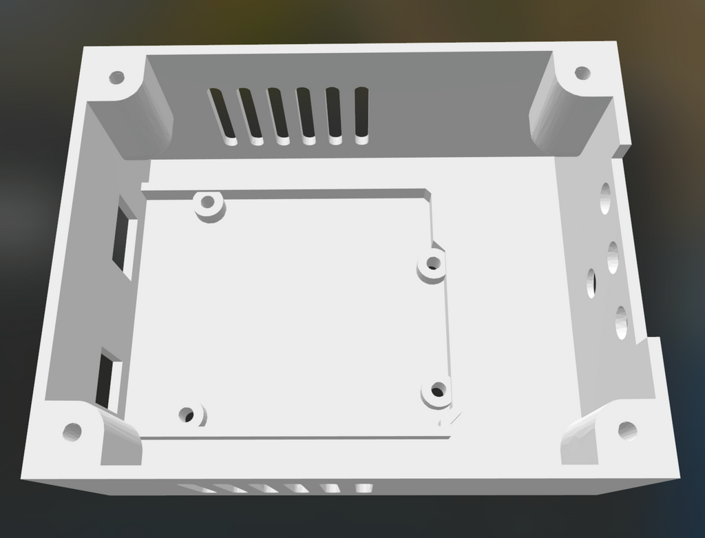 Arduino UNO Case + Cover for fans
