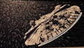 Millennium falcon Hueforge