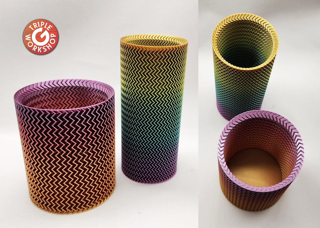 ⌇⌇⌇ Mesmerizing Vase Set - ZigZags