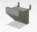 Pegboard Small Square Hanger