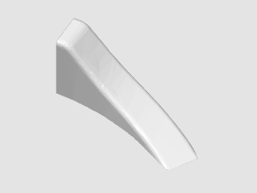 Mirrored ramp for two-way spinning