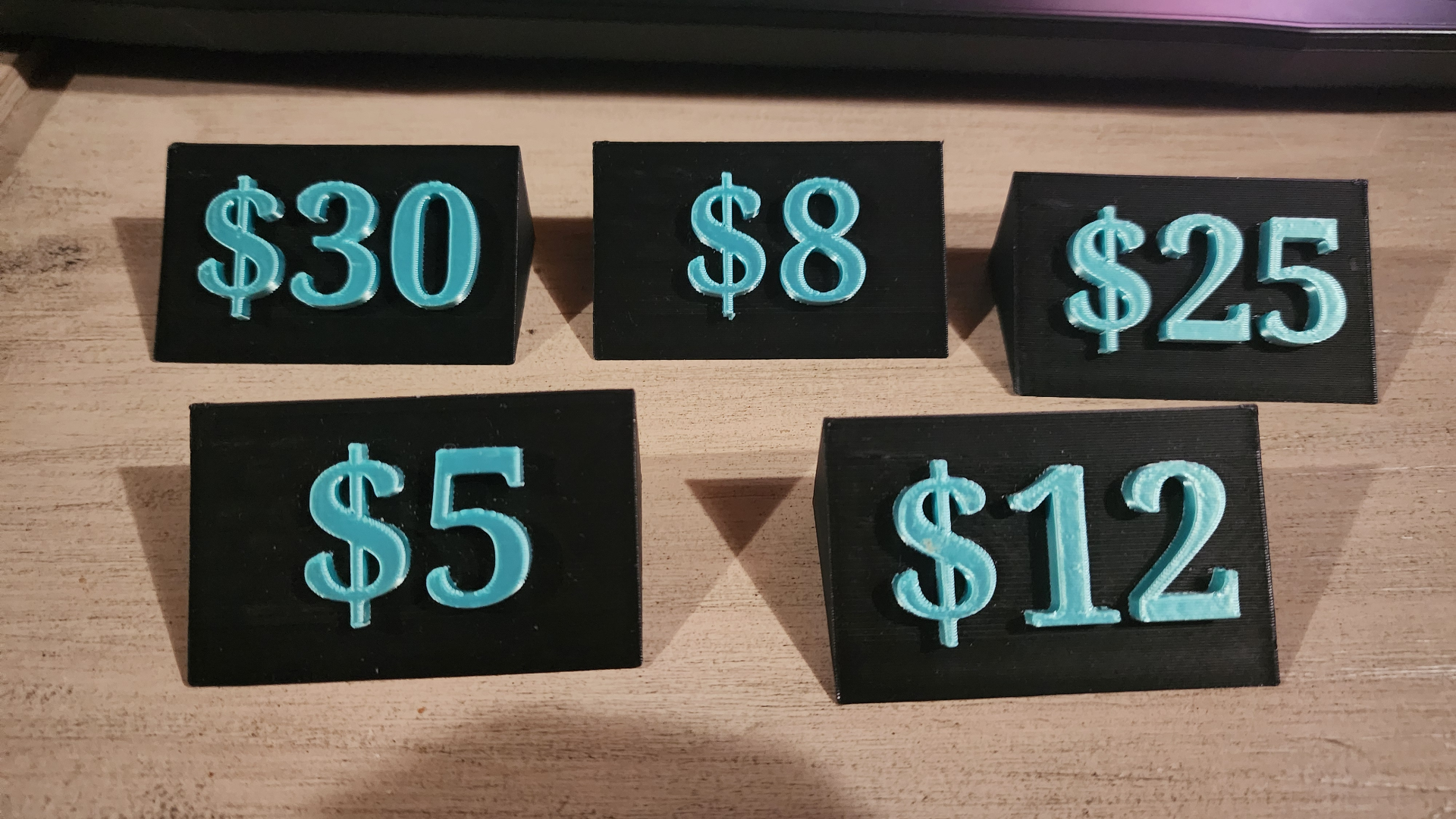 price signs