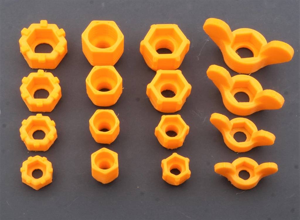Handles for M7 to M12 bolts and screws