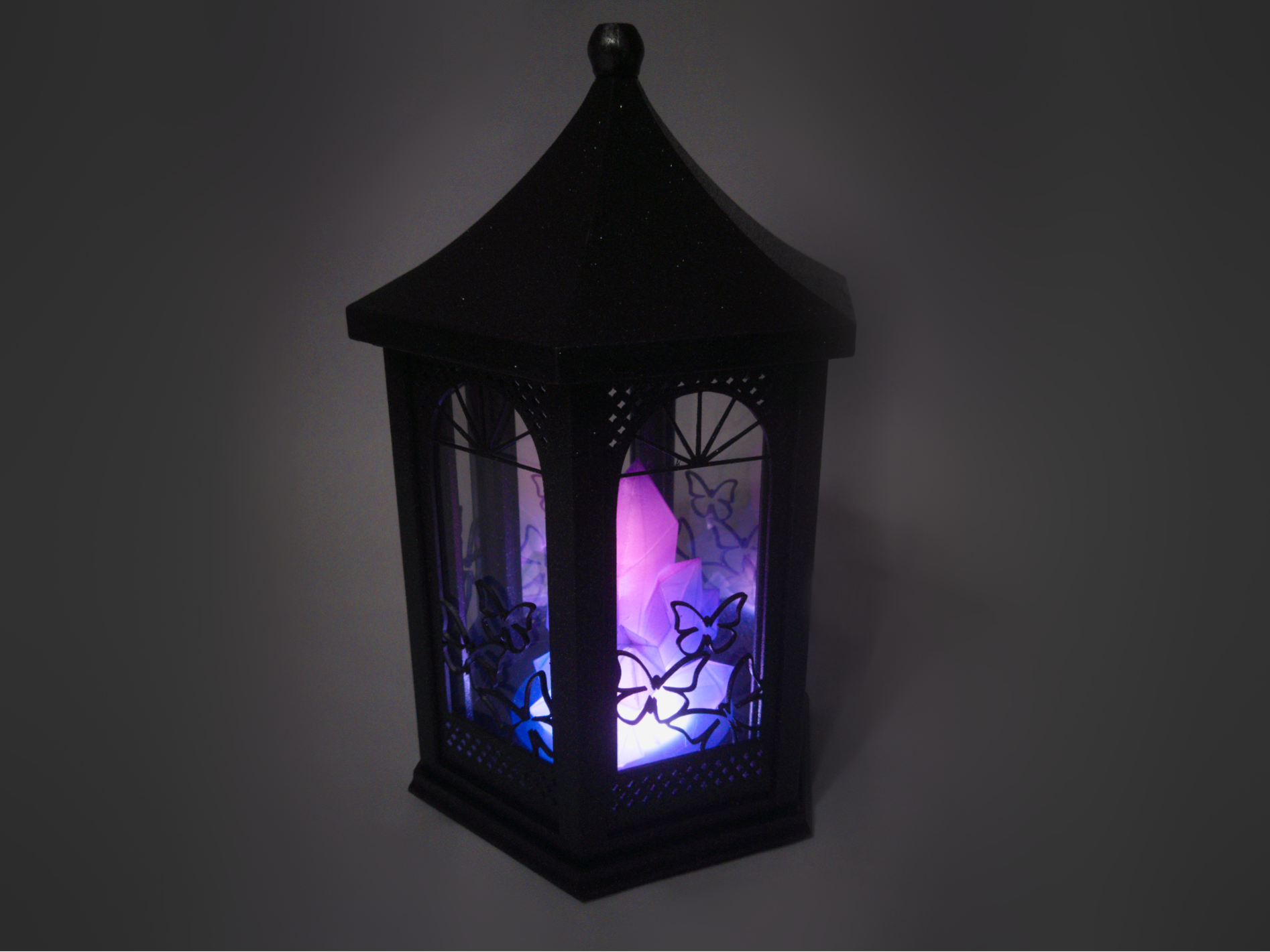 Magical Crystal Butterfly Lantern