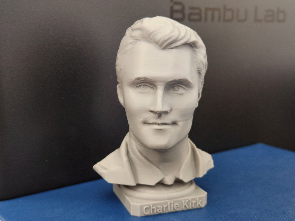 Charlie Kirk Mini Bust Statue