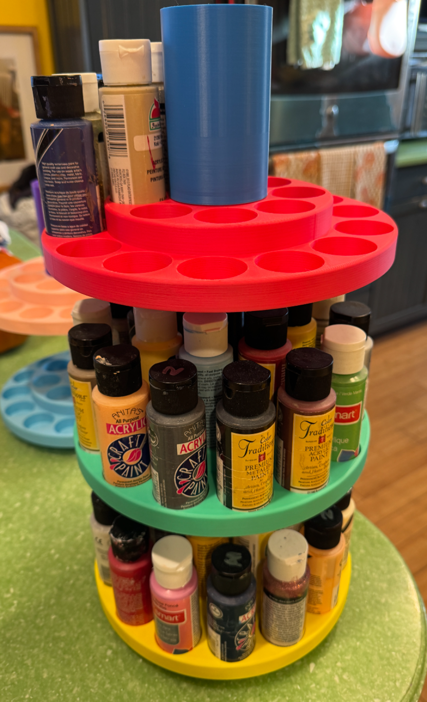 30 or 60 ml paint bottle organizer