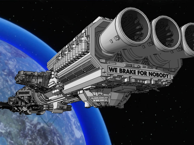 Spaceballs ONE - We Brake For Nobody!
