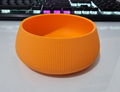 Small Orange Vase