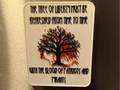 Tree of liberty magnet