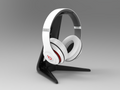 Topologically Optimized Headphone Stand
