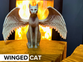 Winged Egyptian Cat