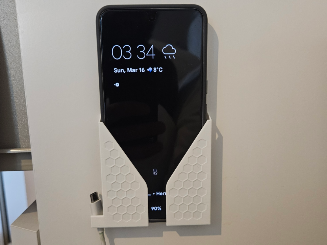 Wall Mounted Phone Holder