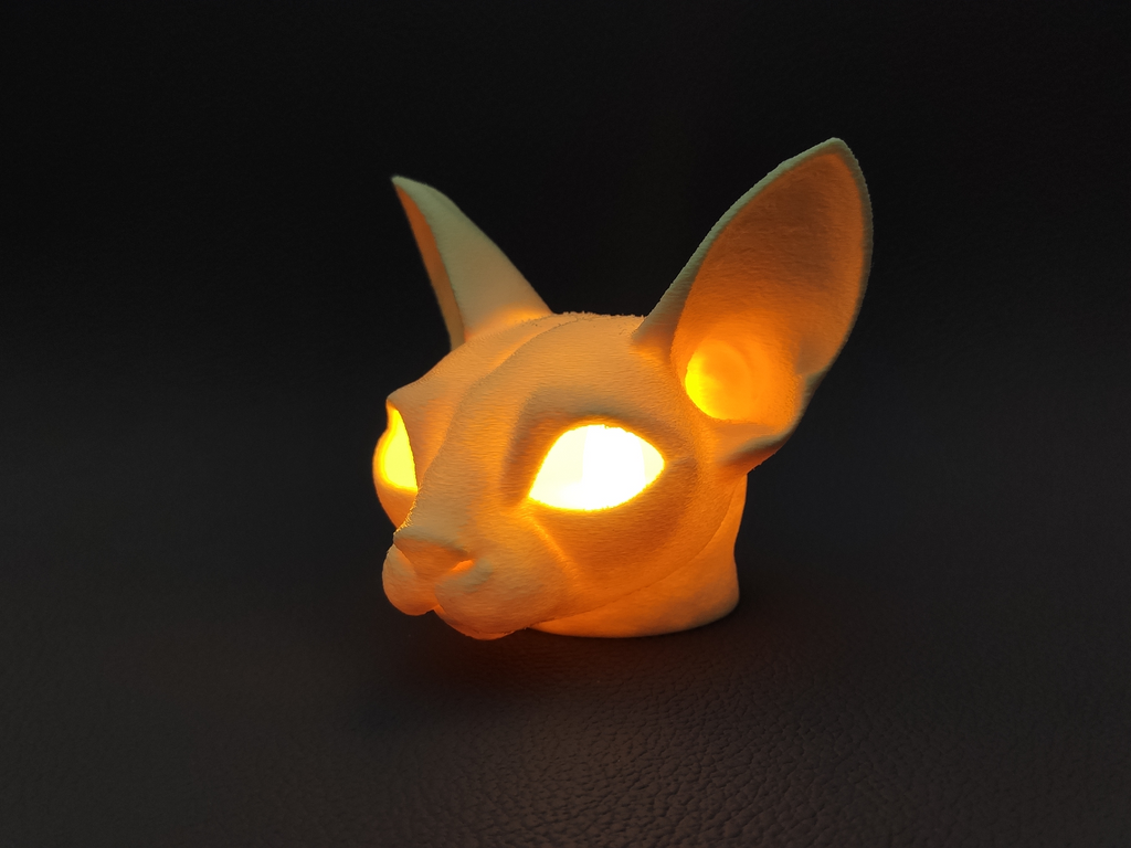 Sphynx Cat - LED tea light holder