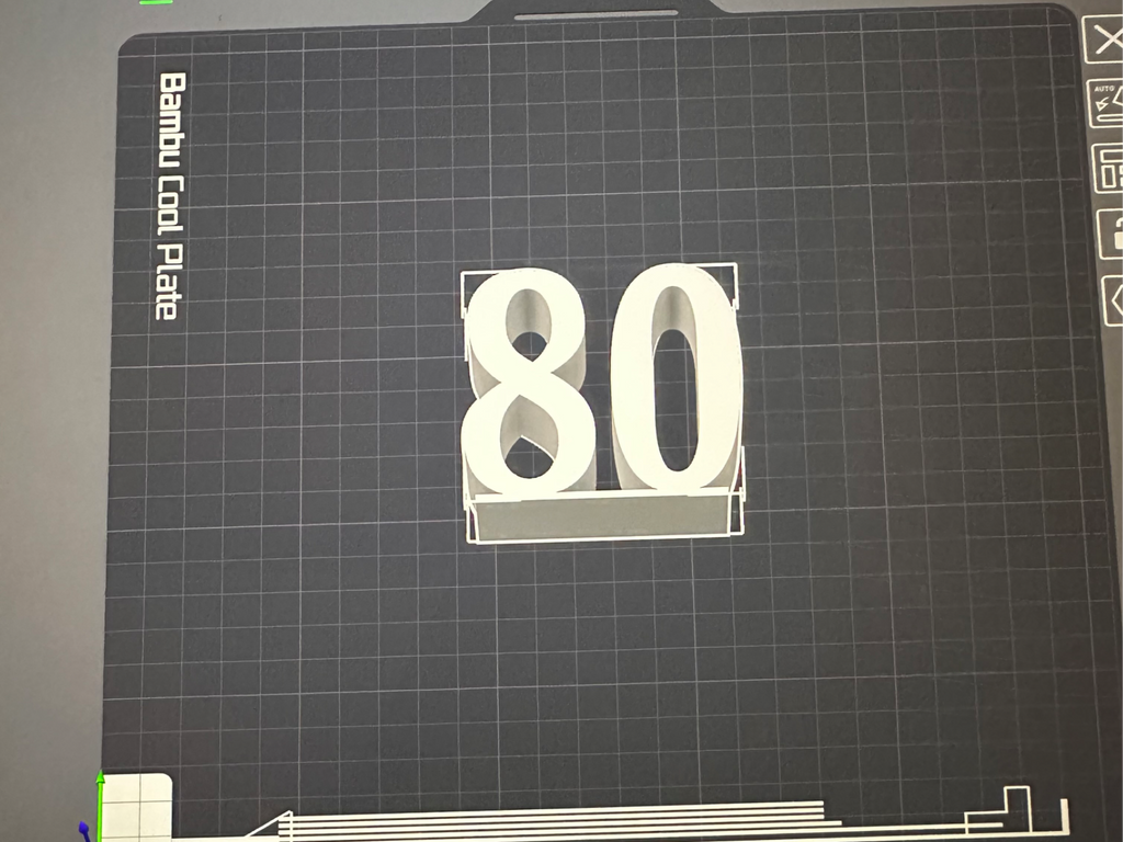 40,50,60,70 and 80 years number