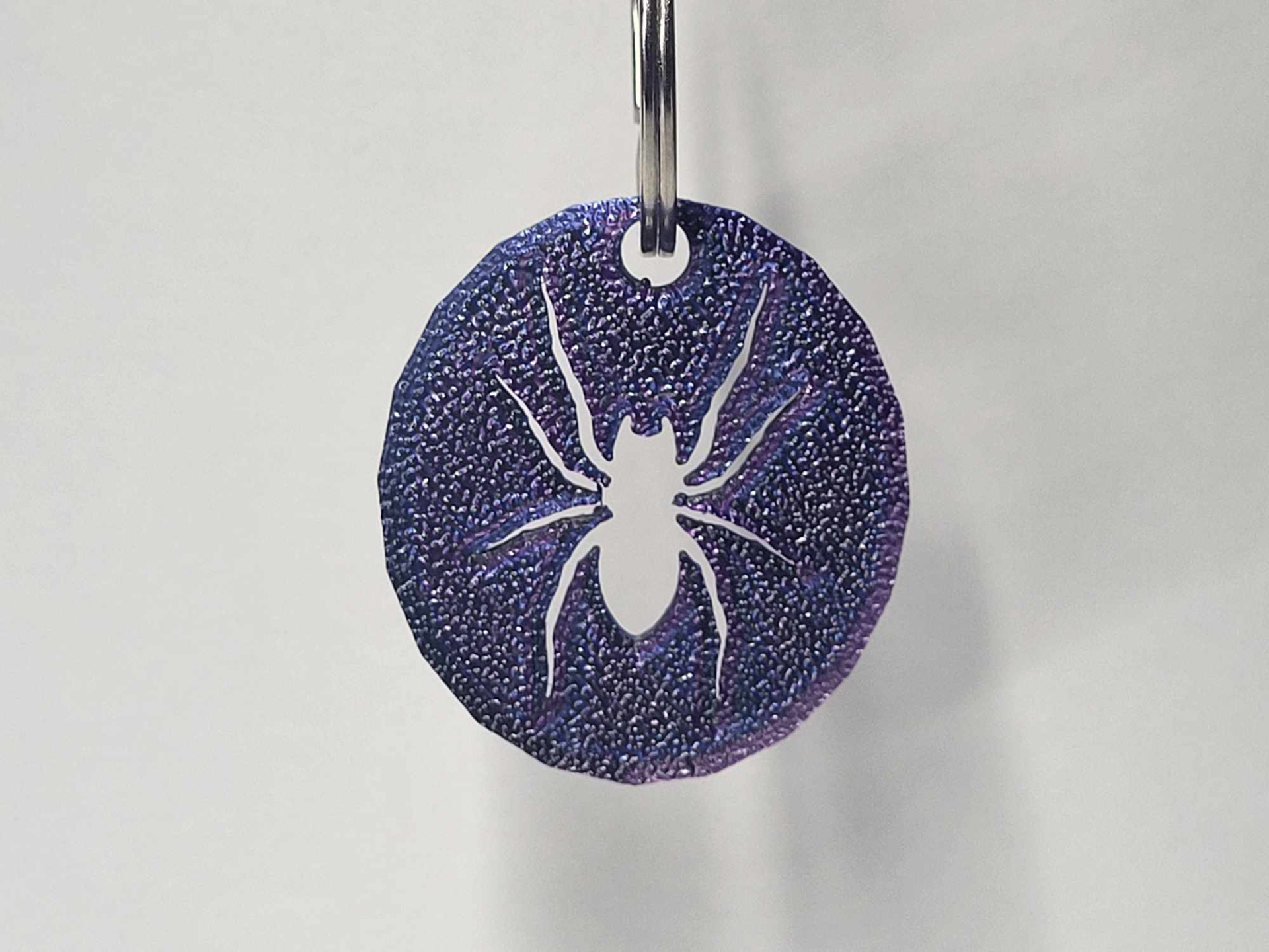 spider keychain