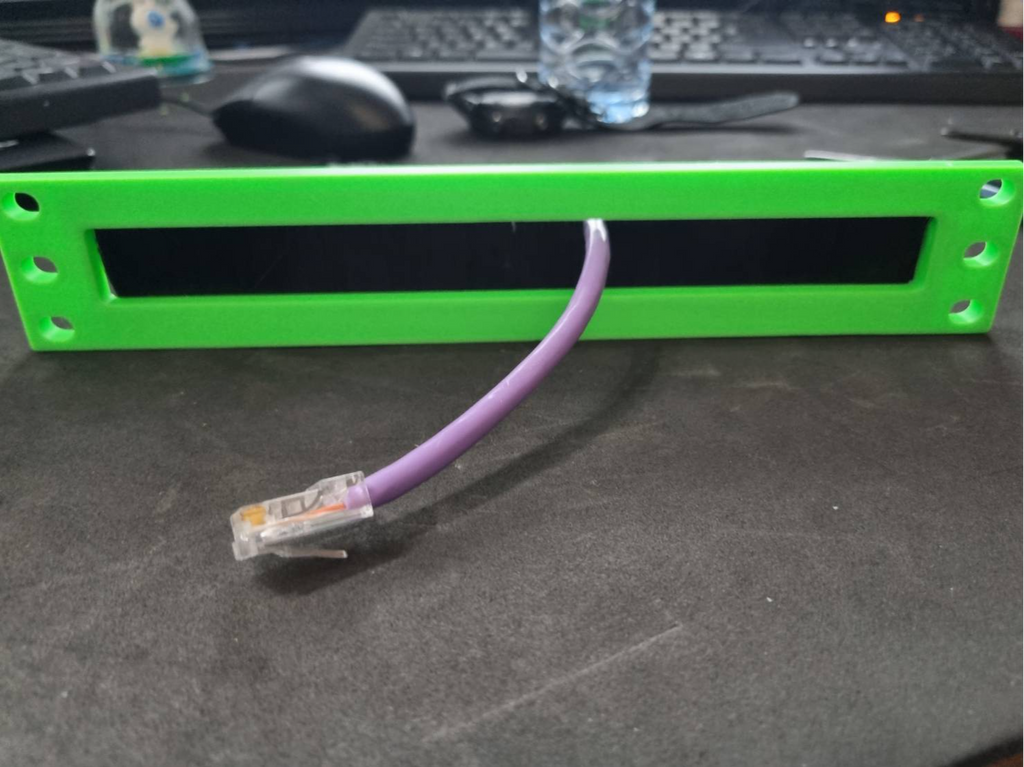 10 INCH RACK MOUNT FOR CABLE BRUSH MANAGEMENT