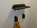 Shelf to bathroom