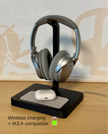 Headphone Stand|Wireless Charger|IKEA Compatible